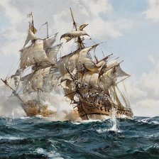 Схема вышивки «бой»