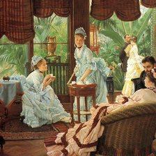 Схема вышивки «herbatka»