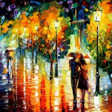 Схема вышивки «дождь-1»