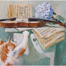 Схема вышивки «Любопытство»