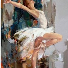 Схема вышивки «Balet»