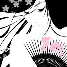 Схема вышивки «девушка»