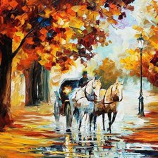 Схема вышивки «dorożka»