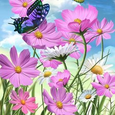 Схема вышивки «Лето»