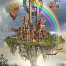 Схема вышивки «хаед замок»