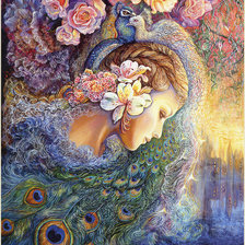 Схема вышивки «хаед девушка»