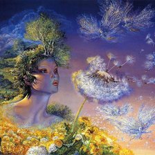 Схема вышивки «хаед девушка»