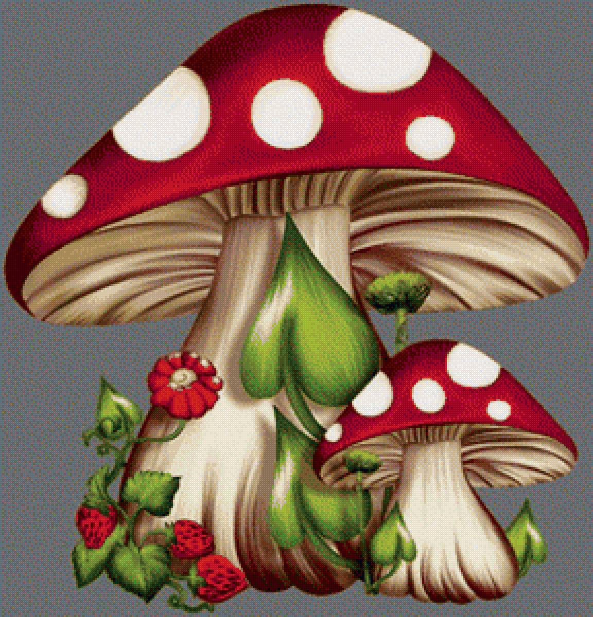 мухоморчики - предпросмотр