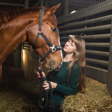 Схема вышивки «Я и Ника, фото»