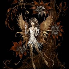 Схема вышивки «фея»