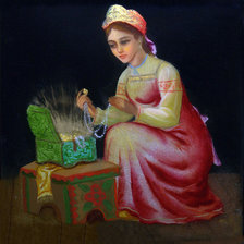 Схема вышивки «сокровища»