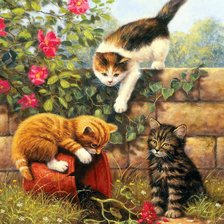 Схема вышивки «Нечаянно получилось»