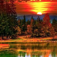 Осенний закат