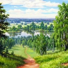 Схема вышивки «Природа»