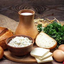 Схема вышивки «завтрак»