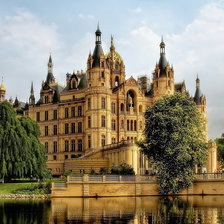 Схема вышивки «замок 2»