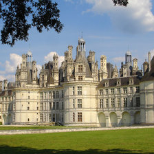 Схема вышивки «замок»