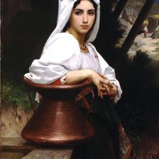 Схема вышивки «przy studni»