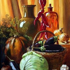 Схема вышивки «НАТЮРМОРТ ДЛЯ КУХНИ»