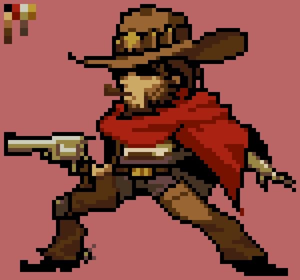 Mccree - overwatch - оригинал