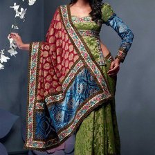 Схема вышивки «индианка»