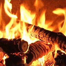 Схема вышивки «Камин»