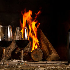 Схема вышивки «Бокалы»