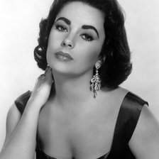 Схема вышивки «великолепная Элизабет Тейлор»