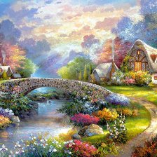 Схема вышивки «Весна»