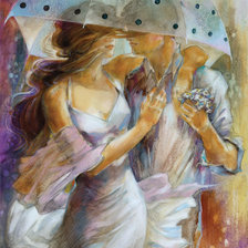 Схема вышивки «Один день в мае»