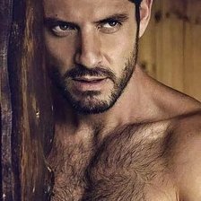 Схема вышивки «Man»