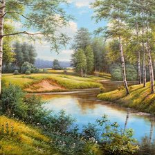 Схема вышивки «Природа»