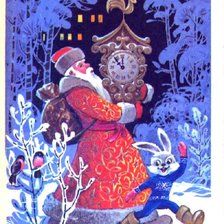 Схема вышивки «дед мороз»