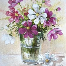 Схема вышивки «Ромашки»