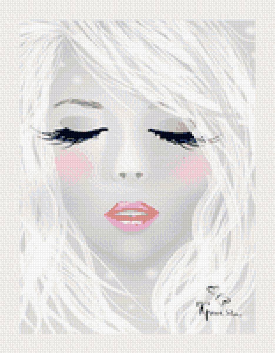 Зимний сон - девушка - предпросмотр