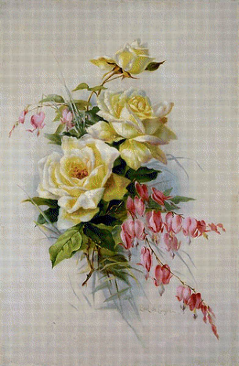 НАТЮРМОРТ С ЦВЕТАМИ - натюрморт с цветами - предпросмотр