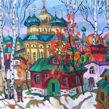 Схема вышивки «худ. Егор Купцов»