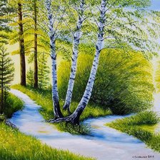 Схема вышивки «Природа»