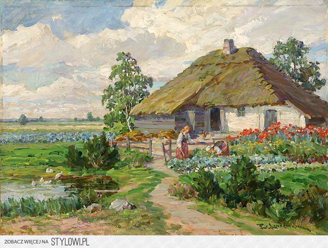 kobiety w ogrodzie - оригинал