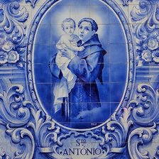 Схема вышивки «Stº António de Lisboa»