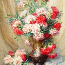 Схема вышивки «gozdziki»