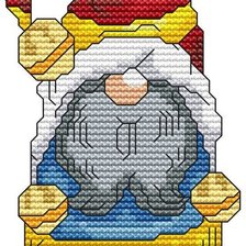 Схема вышивки «гном рождественский 1»