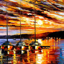 Схема вышивки «Afremov»