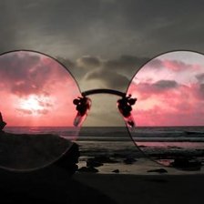 Схема вышивки «pink glases»