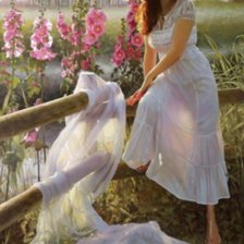 Дама в шляпе