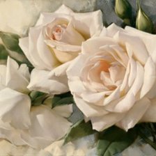 Схема вышивки «Розы»