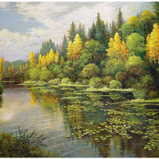 Схема вышивки «Природа»