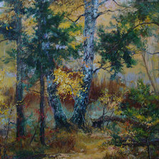 Схема вышивки «jesienny aksamit»