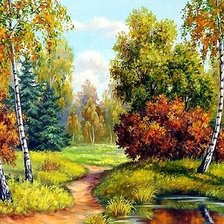 Схема вышивки «Природа»