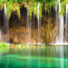 Схема вышивки «Лагуна»